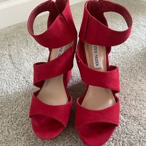 Red Steve Madden Heels!